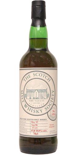 Glenmorangie 1993 SMWS 125.4  Turkish tranquility