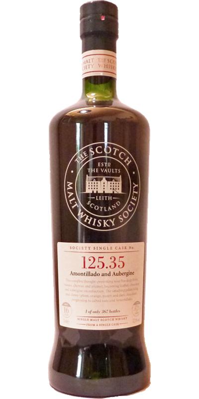 Glenmorangie 1994 SMWS 125.35  Amontillado and Aubergine