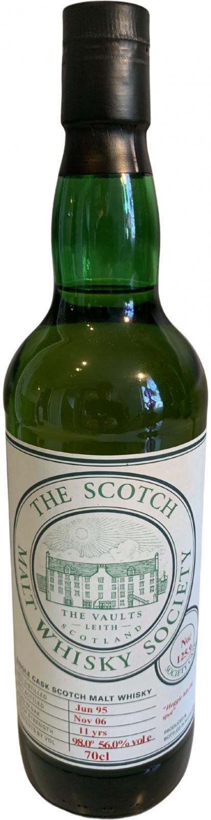 Glenmorangie 1995 SMWS 125.9  Hoggie hits the spot