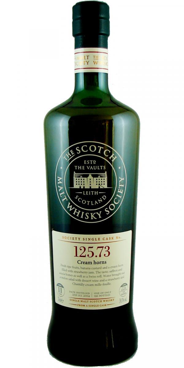 Glenmorangie 2004 SMWS 125.73  Cream horns
