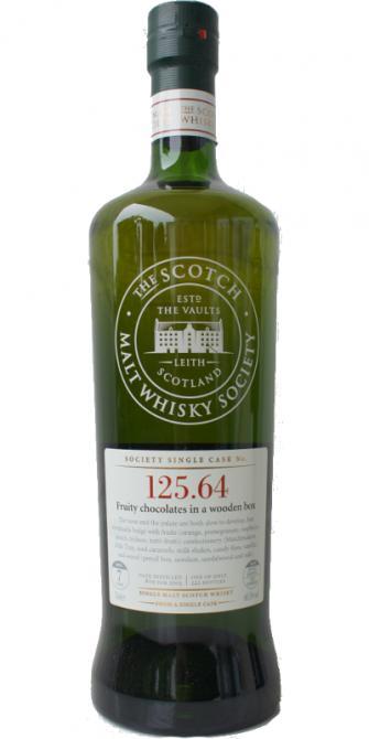 Glenmorangie 2005 SMWS 125.64  Fruity chocolates in a wooden box