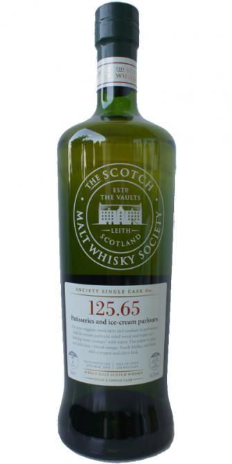 Glenmorangie 2005 SMWS 125.65  Patisseries and ice-cream parlours