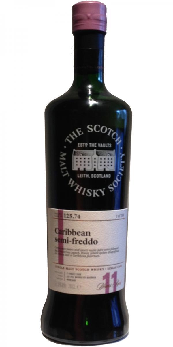 Glenmorangie 2005 SMWS 125.74  Caribbean semi-freddo