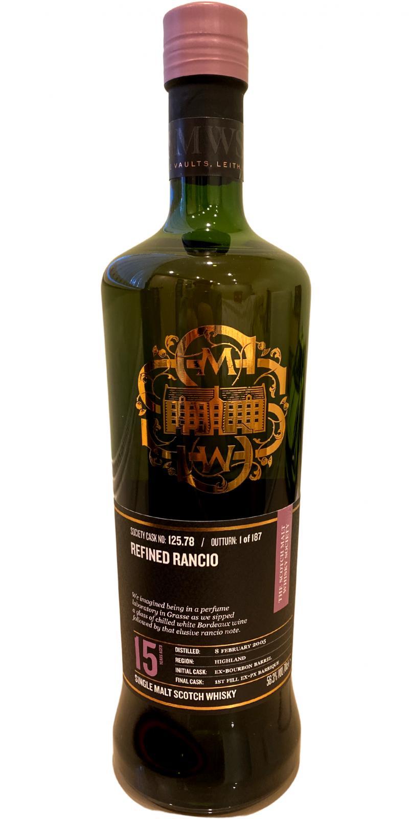 Glenmorangie 2005 SMWS 125.78  Refined rancio