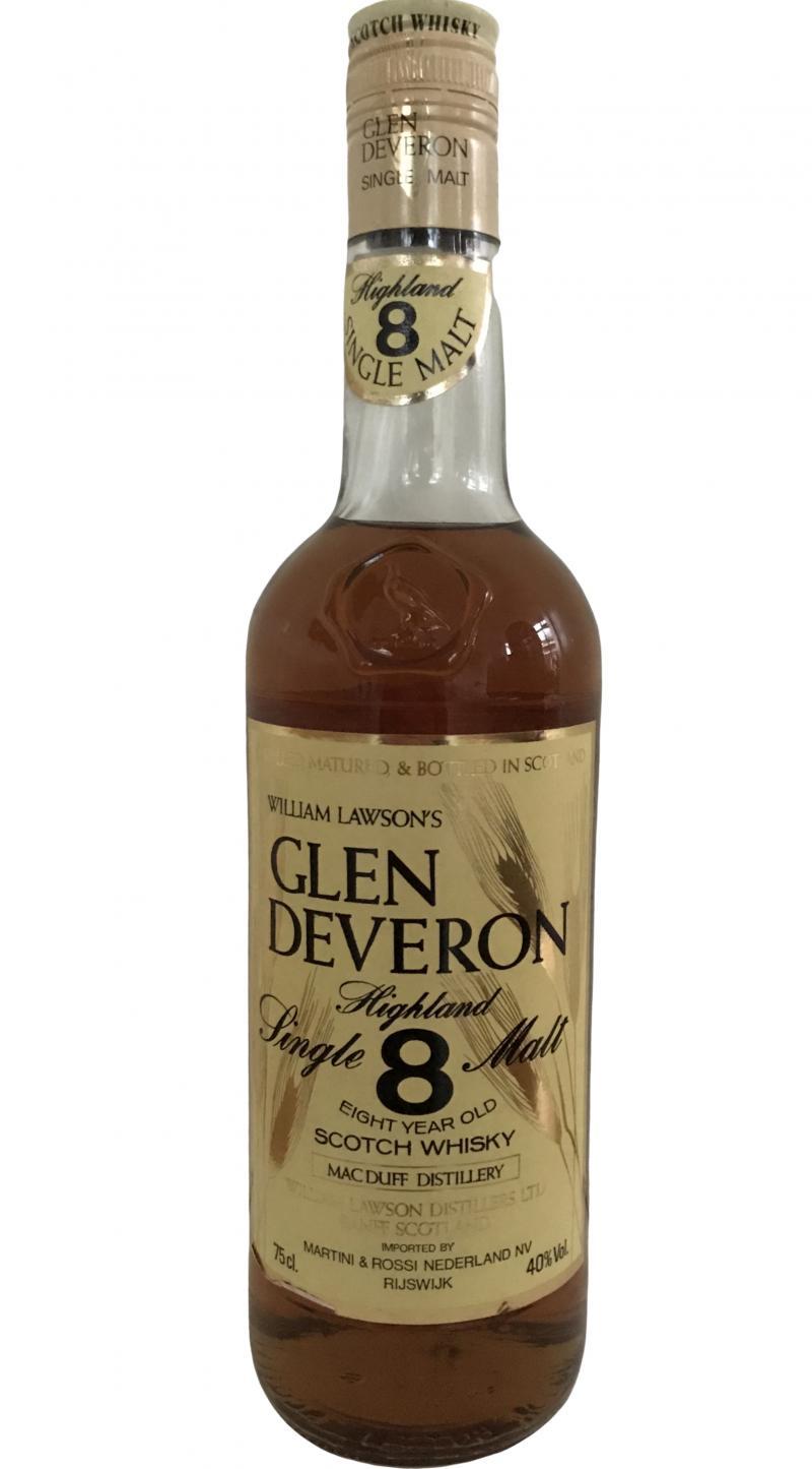 Glen Deveron 08-year-old  William Lawson's