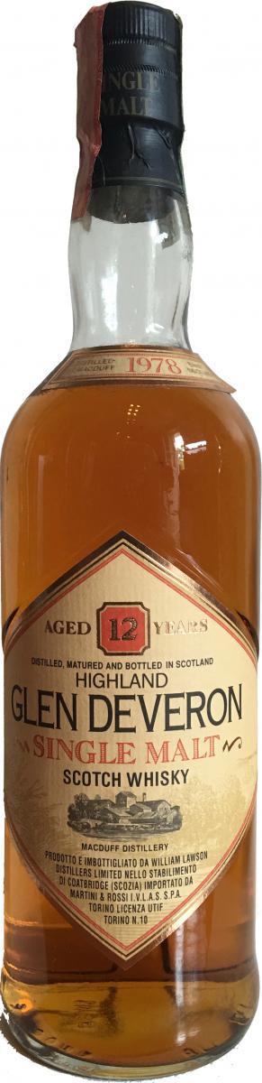 Glen Deveron 1978