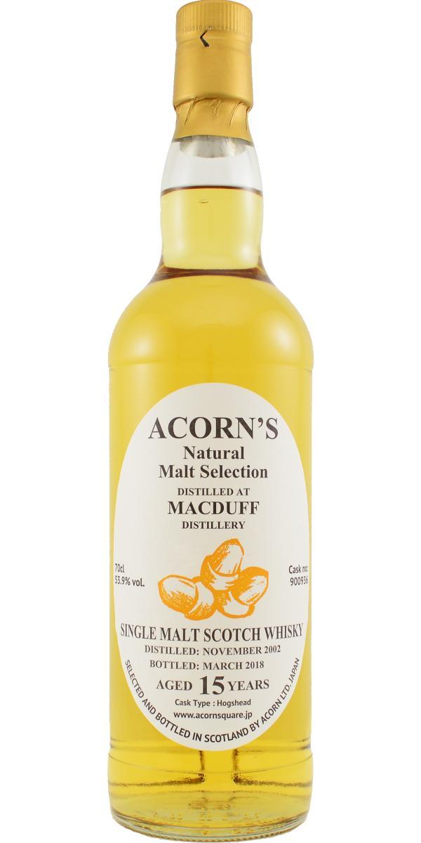 Macduff 2002 Aco  Natural Malt Selection