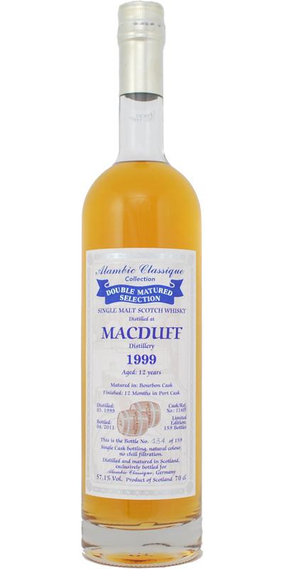 Macduff 1999 AC  Double Matured Selection