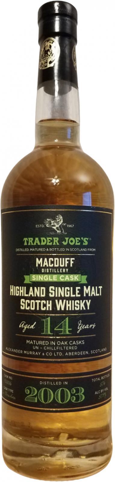 Macduff 2003 AMC  Single Cask
