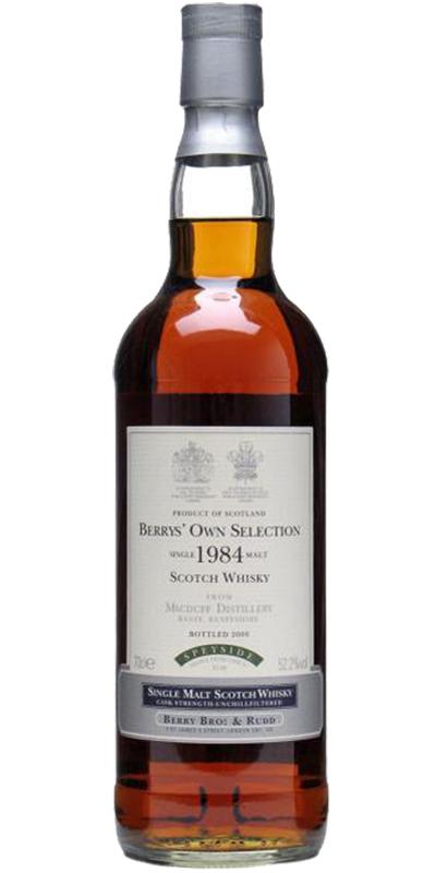 Macduff 1984 BR  Berrys' Own Selection