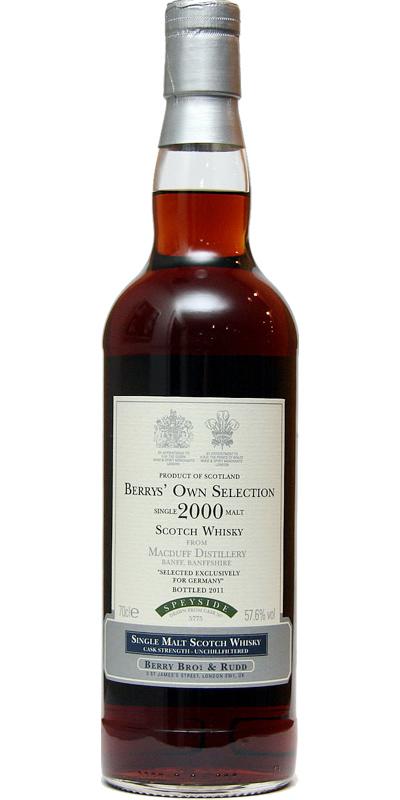 Macduff 2000 BR  Berrys' Own Selection