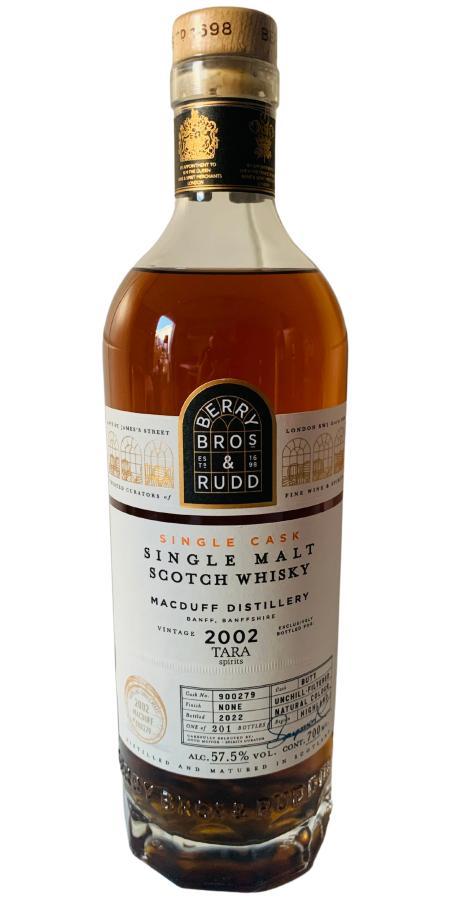 Macduff 2002 BR  Single Cask