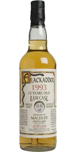Macduff 1993 BA  Raw Cask