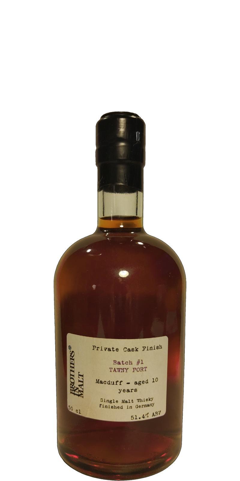 Macduff 10-year-old BiM  Private Cask Finish