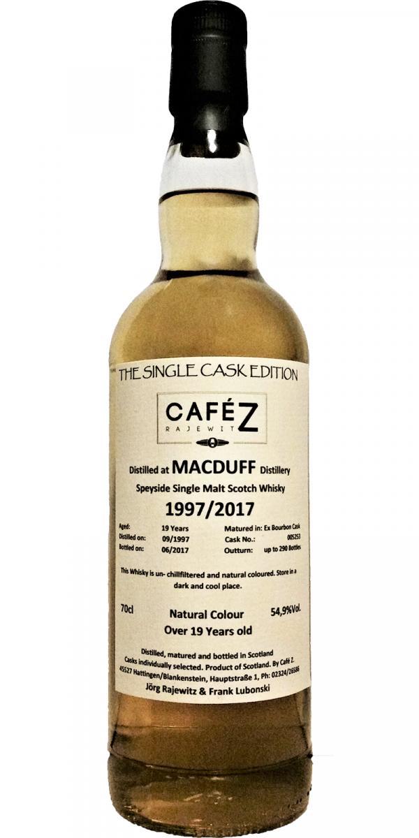 Macduff 1997 CZ  The Single Cask Edition