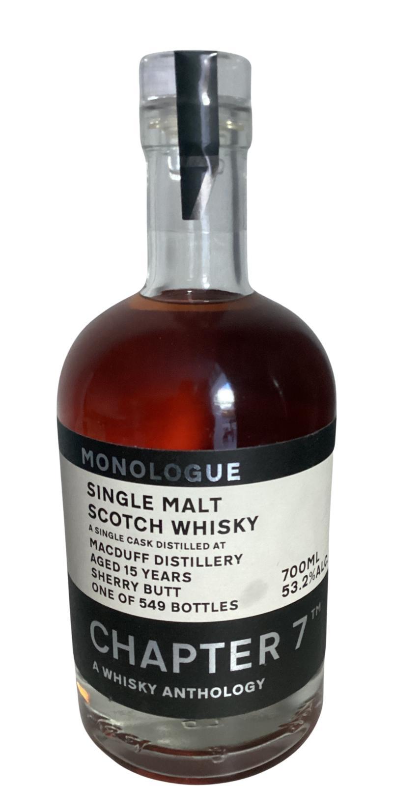 Macduff 2007 Ch7  A Whisky Anthology - Monologue