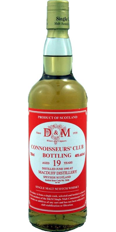 Macduff 1990 D&M  Connoisseurs' Club