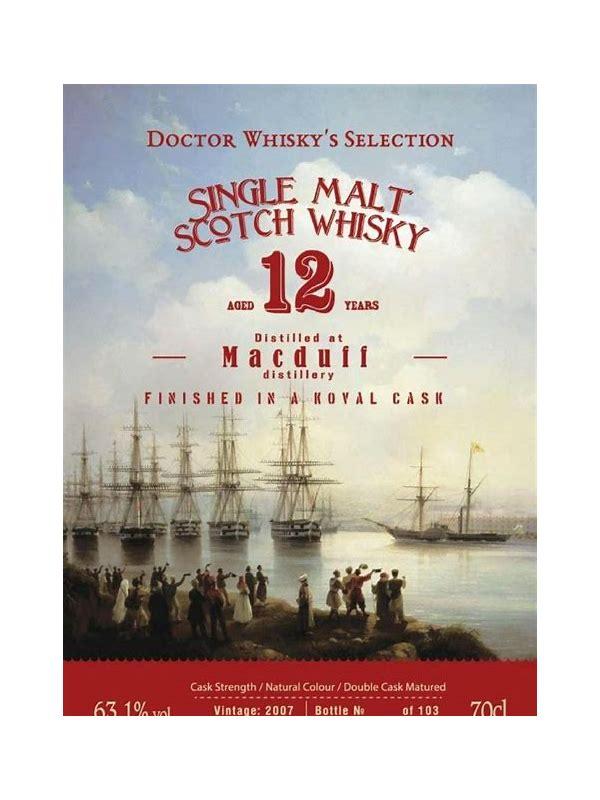 Macduff 12-year-old DocW  Doctor Whisky's Selection