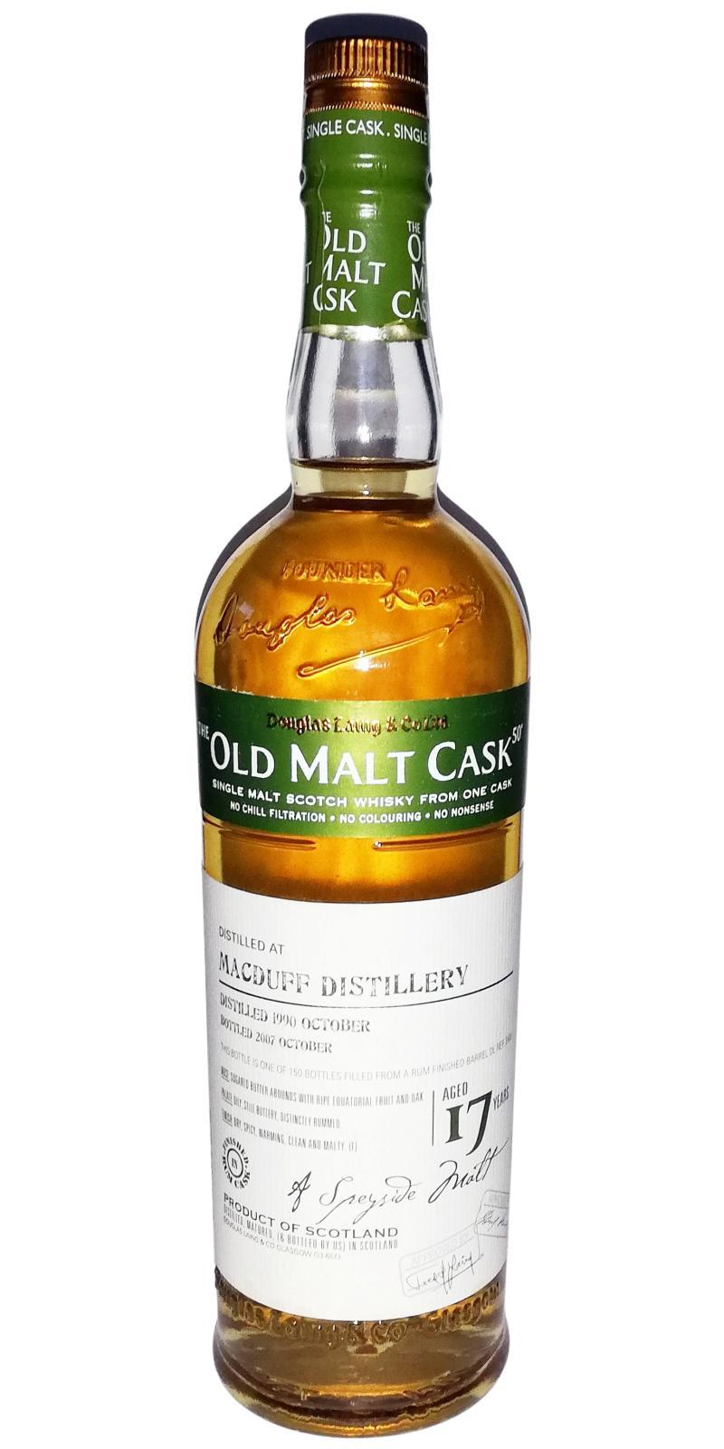 Macduff 1990 DL  The Old Malt Cask