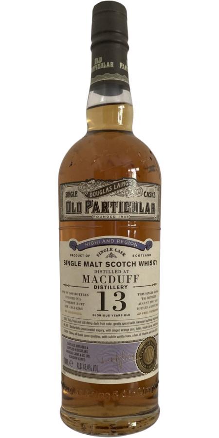 Macduff 2007 DL  Old Particular