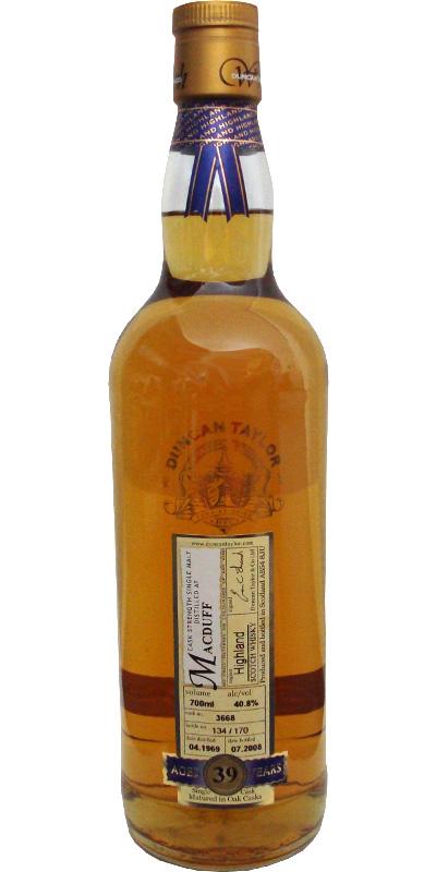 Macduff 1969 DT  Rare Auld