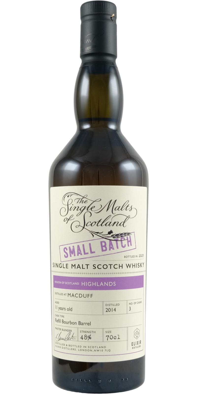 Macduff 2014 ElD  The Single Malts of Scotland - Small Batch