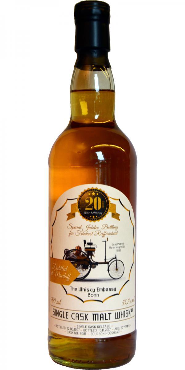 Macduff 1997 FR  The Whisky Embassy Bonn - Invention Series