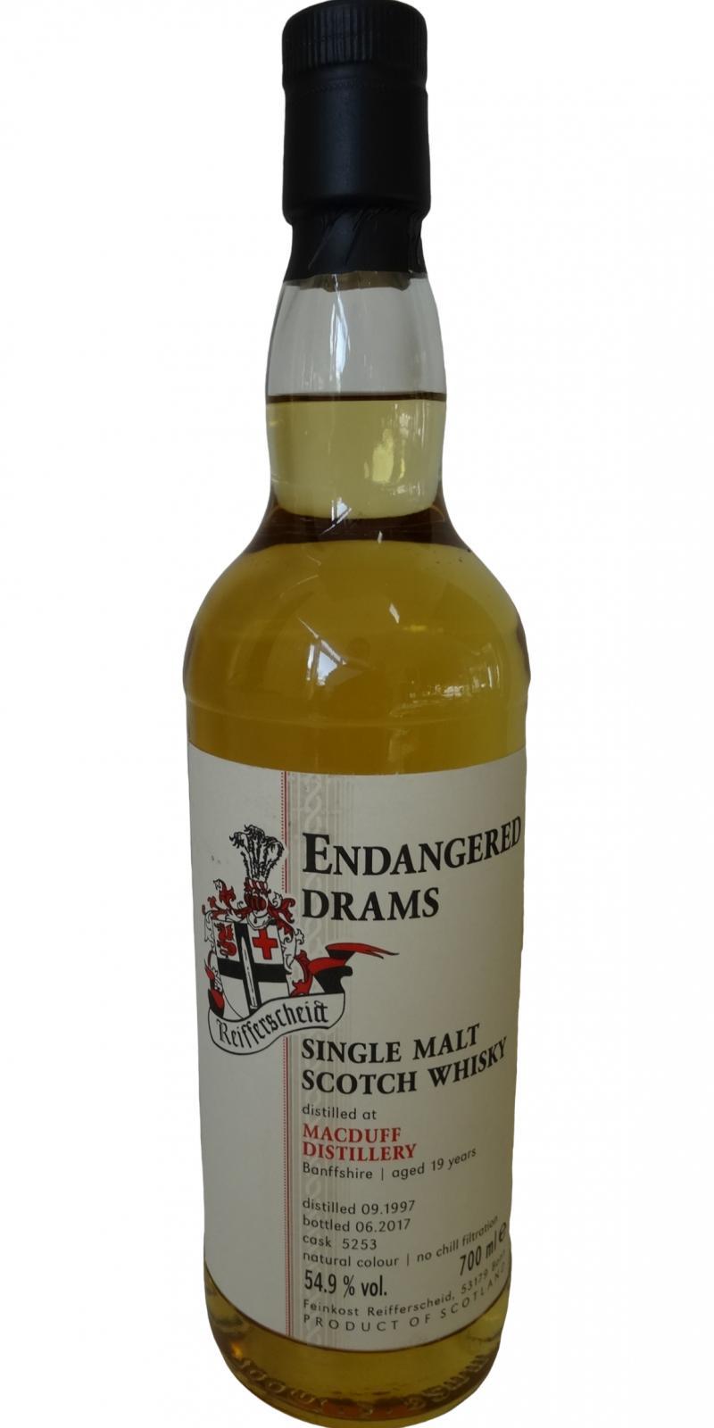 Macduff 1997 FR  Endangered Drams