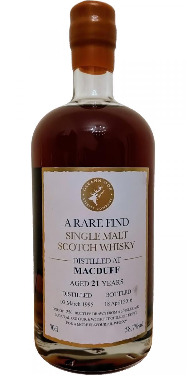 Macduff 1995 GlMo  A Rare Find