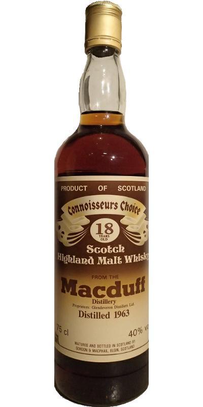 Macduff 1963 GM  Connoisseurs Choice