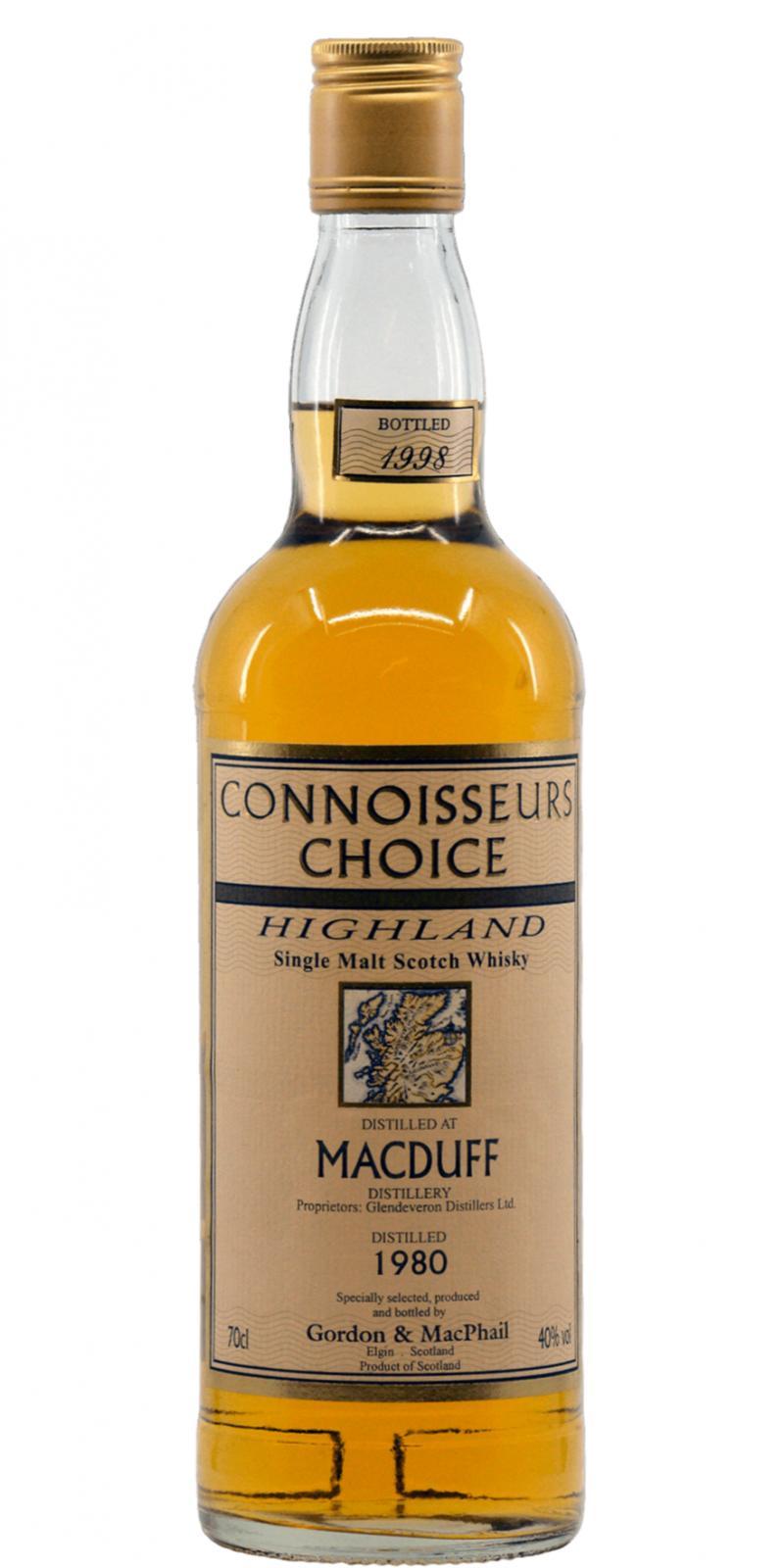 Macduff 1980 GM  Connoisseurs Choice