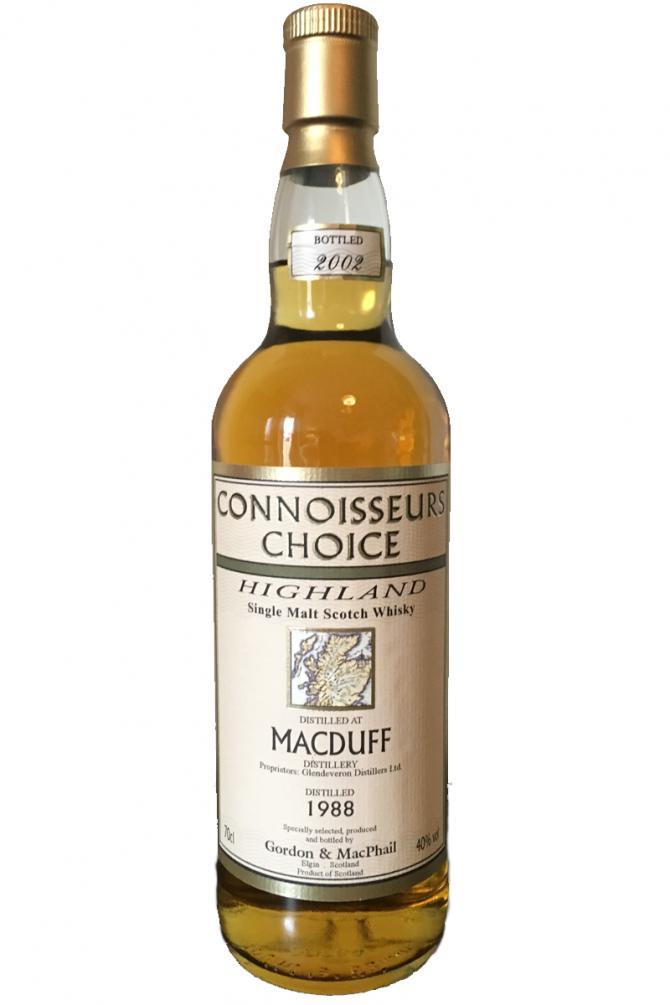 Macduff 1988 GM  Connoisseurs Choice