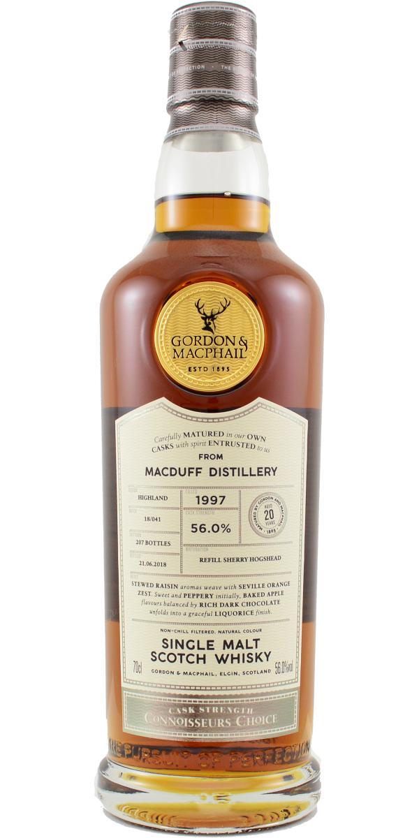 Macduff 1997 GM  Connoisseurs Choice - Cask Strength