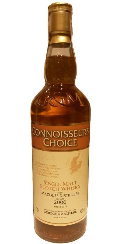 Macduff 2000 GM  Connoisseurs Choice
