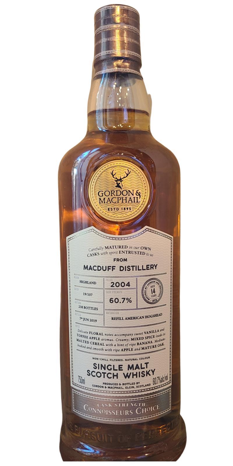 Macduff 2004 GM  Connoisseurs Choice - Cask Strength