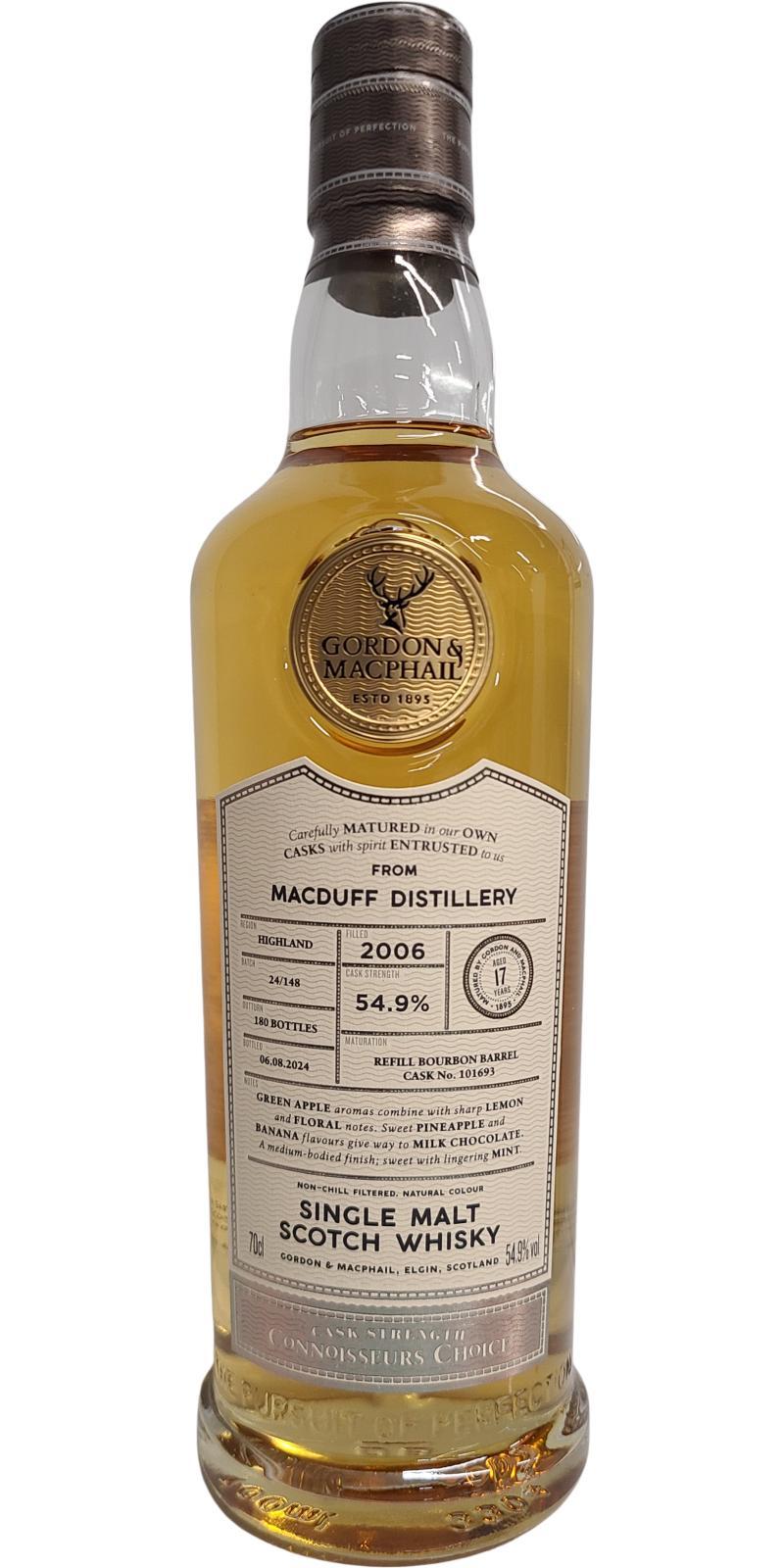 Macduff 2006 GM  Connoisseurs Choice - Cask Strength