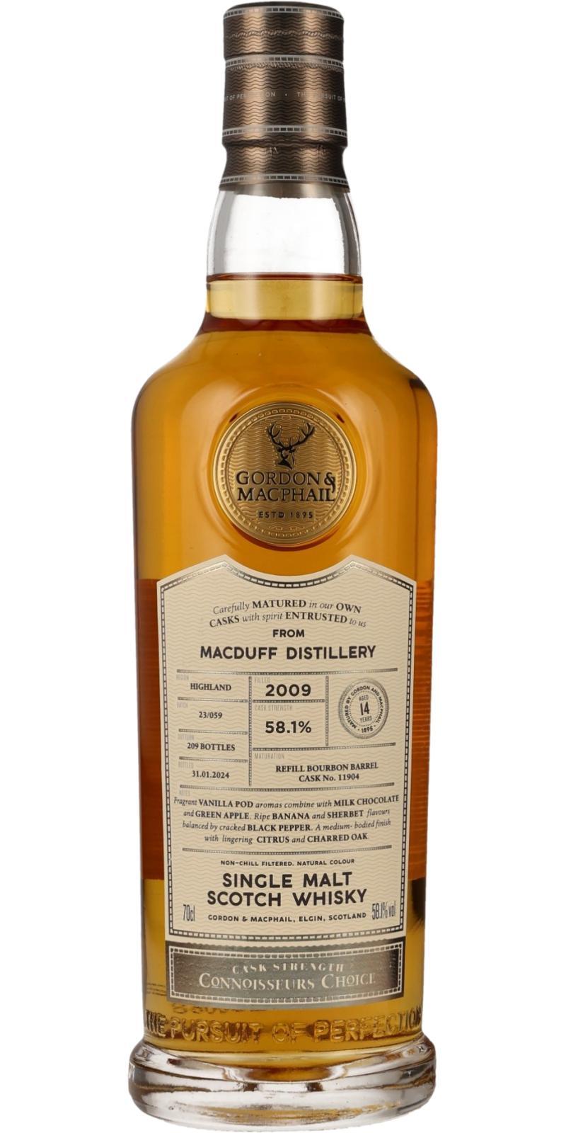 Macduff 2009 GM  Connoisseurs Choice - Cask Strength