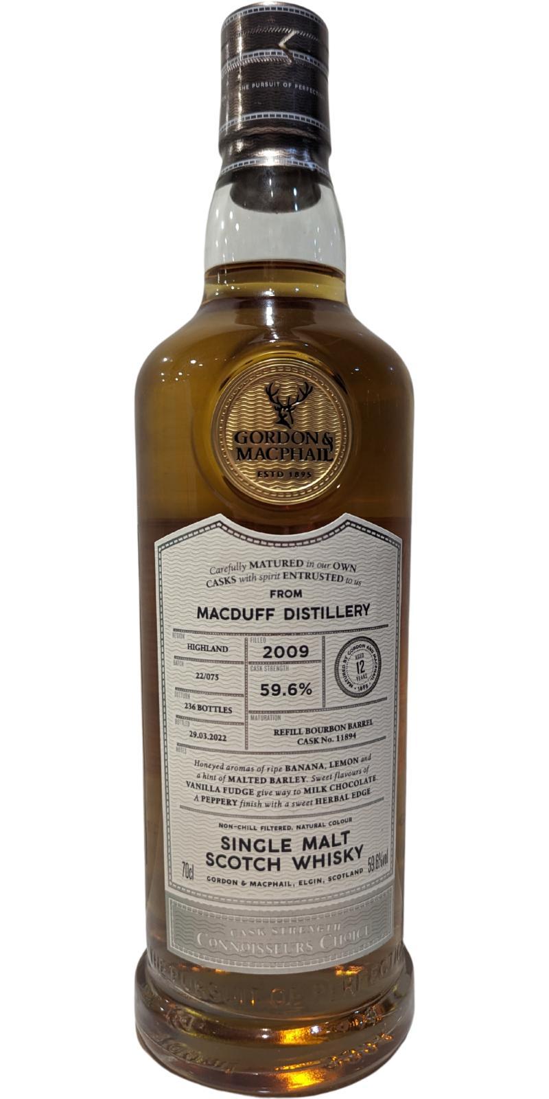 Macduff 2009 GM  Connoisseurs Choice - Cask Strength