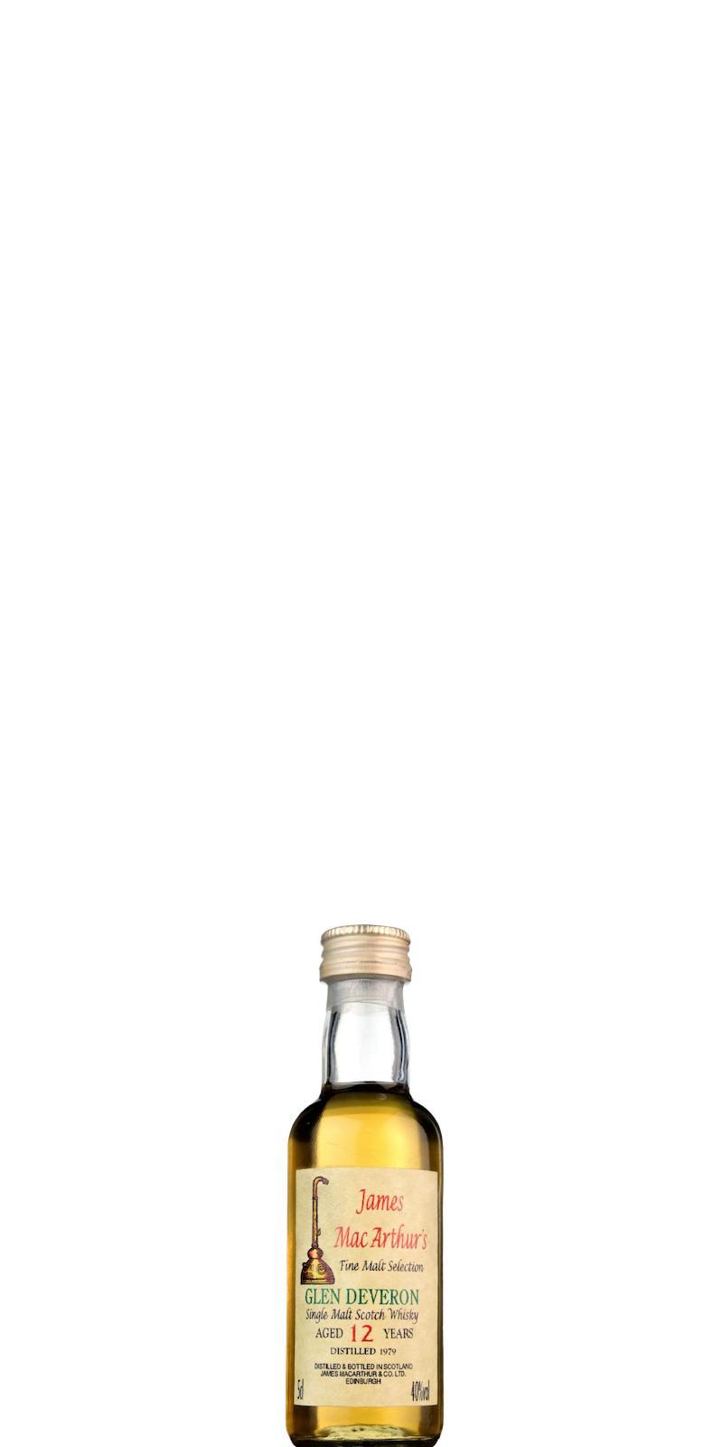 Glen Deveron 1979 JM  Fine Malt Selection - Miniature