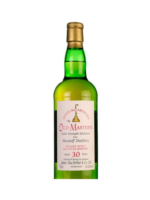 Macduff 30-year-old JM  Old Master's - Cask Strength Selection