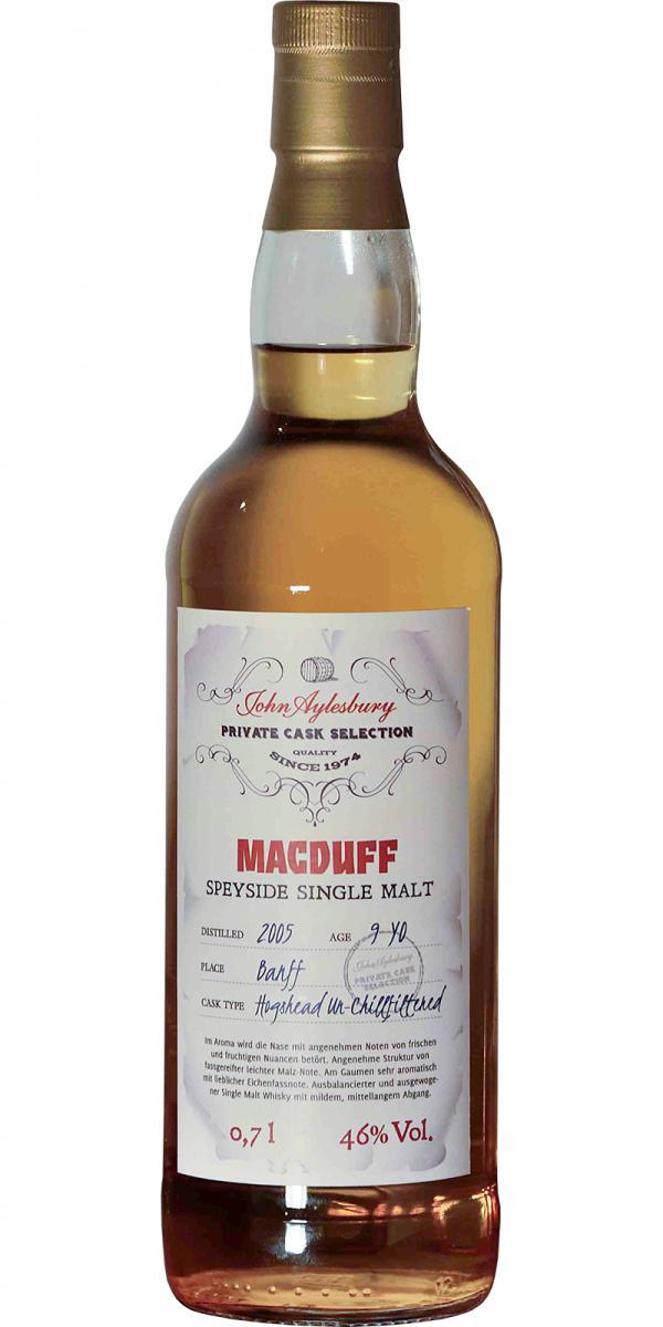 Macduff 2005 JAy  Private Cask Selection