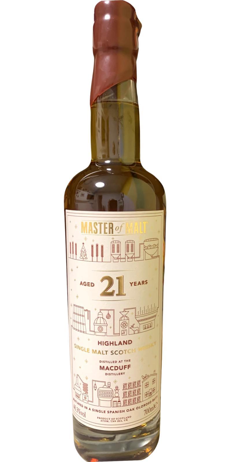 Macduff 21-year-old MoM  Christmas Bottling