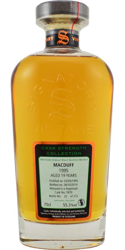 Macduff 1995 SV  Cask Strength Collection