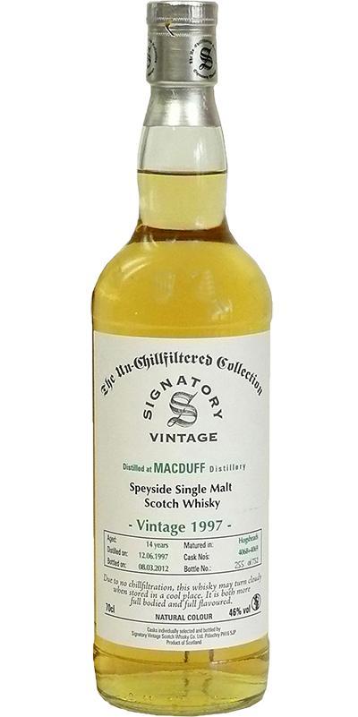 Macduff 1997 SV  The Un-Chillfiltered Collection