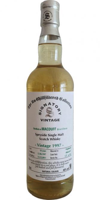 Macduff 1997 SV  The Un-Chillfiltered Collection