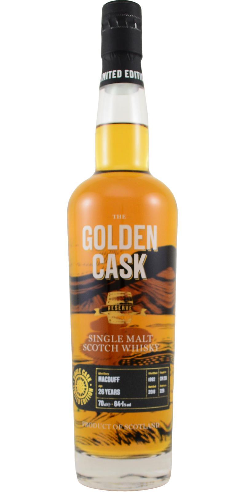 Macduff 1992 HMcD  The Golden Cask - Reserve