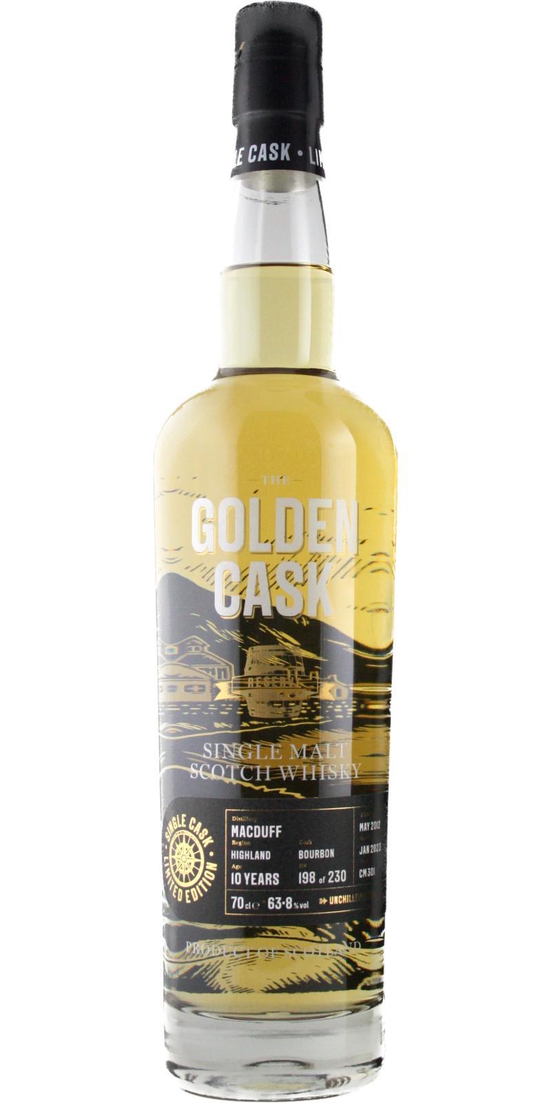 Macduff 2012 HMcD  The Golden Cask