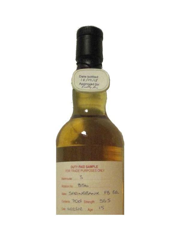 Springbank 2002