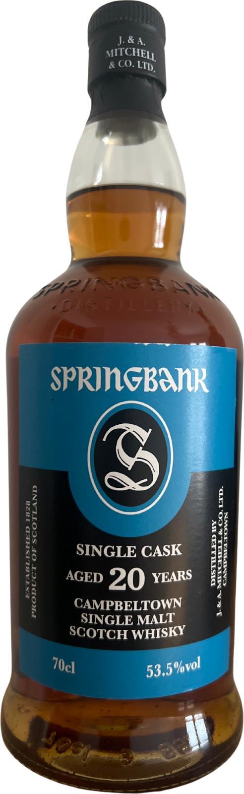 Springbank 2004 Single Cask