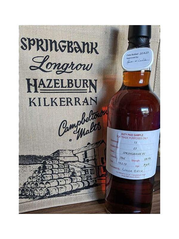 Springbank 2005 Duty Paid Sample 2005